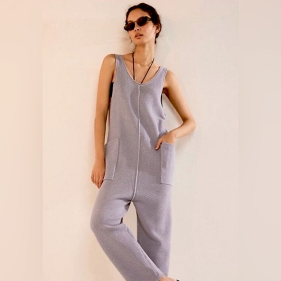 NWT Free People Hailee Jumpsuit Medium Knit One Piece - Picture 3 of 14